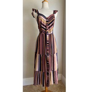 NWT Multicolored Boho Dress